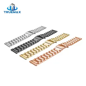 How to Ship Watch Band for Samsung Gear S3 Stainless Steel Three Beads Strap