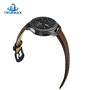 Wholesale Price for Samsung Gear S3 Flat Head Crazy Horse Grain Leather Watch Band