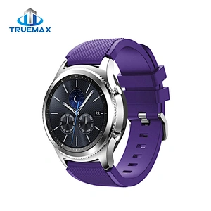 TM for Samsung Gear S3 Silicone Strap Watch Band