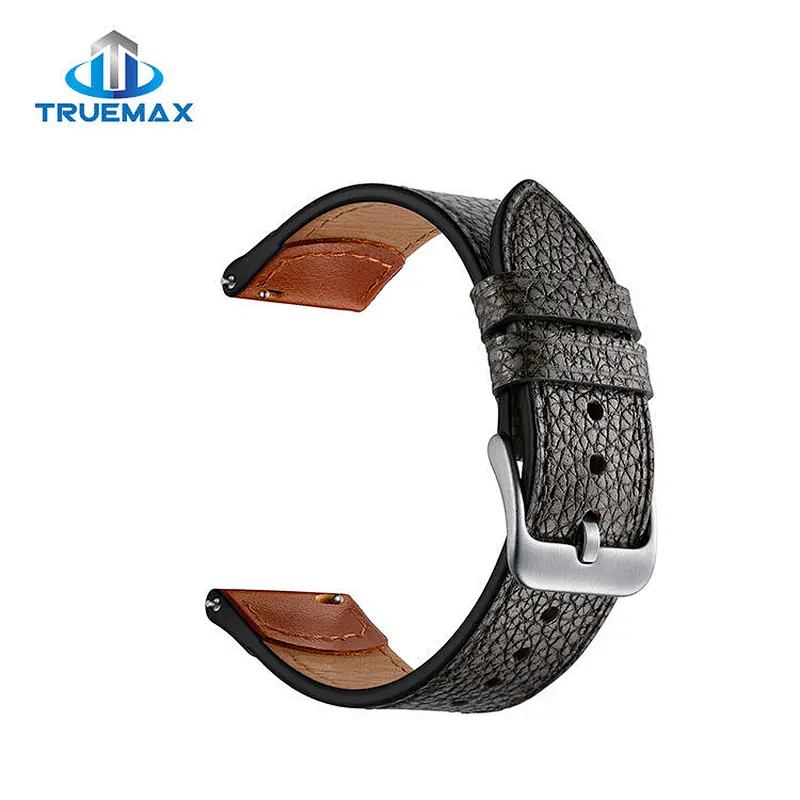 Fast Delivery for Samsung Gear S3 Stone Grain Leather Watch Band
