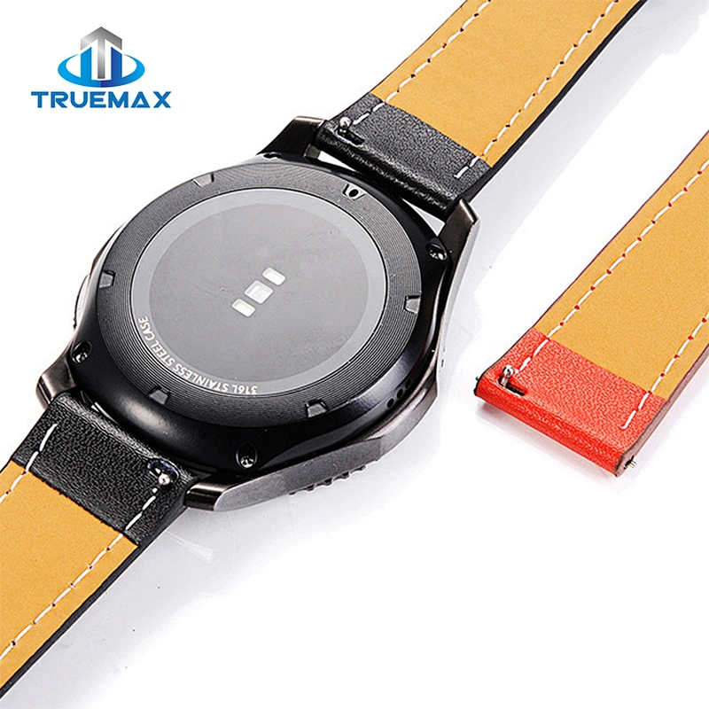Fast Shipping for Samsung Gear S3 Hermes Classic Single Lap Leather Watch Band