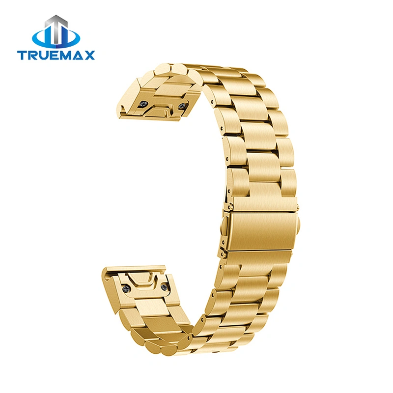 Factory Supplier for Garmin Fenix 5 Quick Release Steel Belt Watch Band