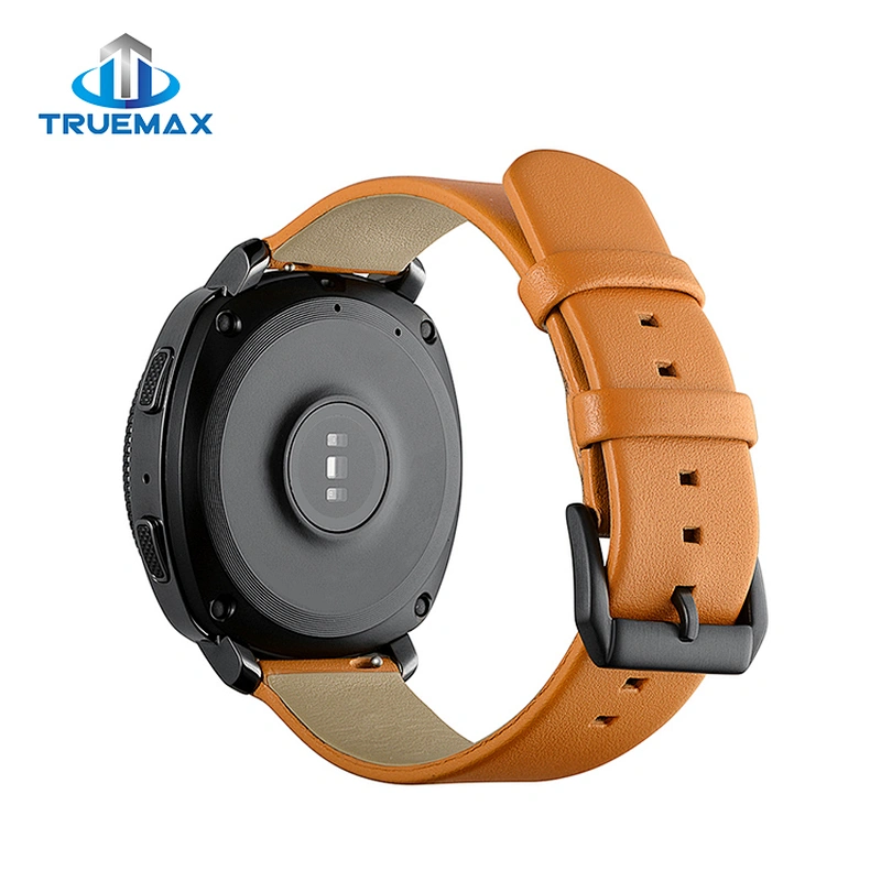 Wholesale Price for Samsung Gear Sport S4 Round Head Type Leather Strap Watch Band