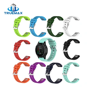 Factory Price for Garmin Fenix 5 Quick Release Glossy Silicone Strap Watch Band