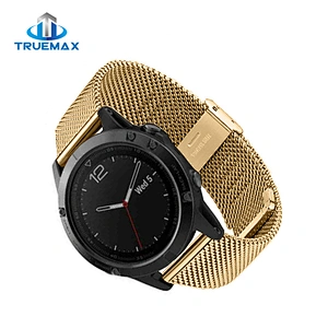 Hot Sale for Garmin Fenix Coarse Mesh Milanese Strap Watch Band