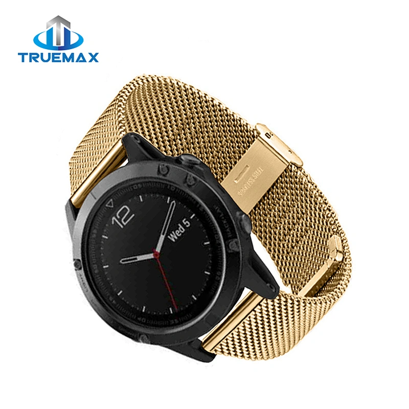 Hot Sale for Garmin Fenix Coarse Mesh Milanese Strap Watch Band