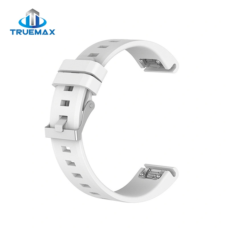Factory Price for Garmin Fenix 5 Quick Release Glossy Silicone Strap Watch Band