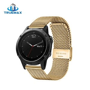 Hot Sale for Garmin Fenix Coarse Mesh Milanese Strap Watch Band