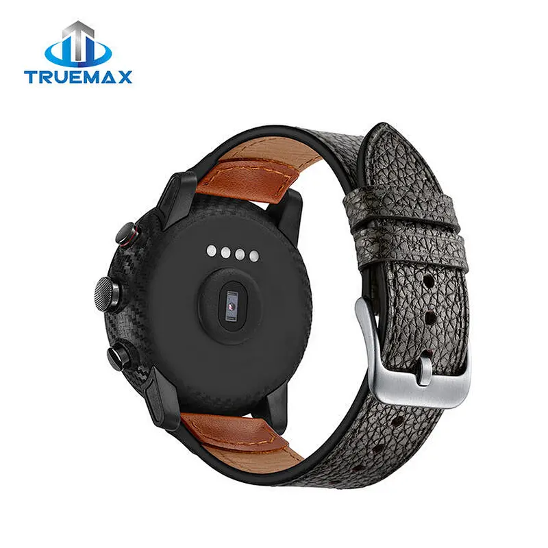 Fast Delivery for Samsung Gear S3 Stone Grain Leather Watch Band