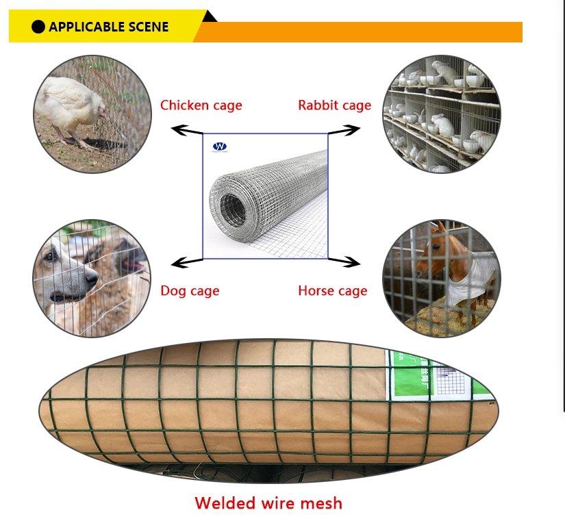 galvanized welded wire mesh fence