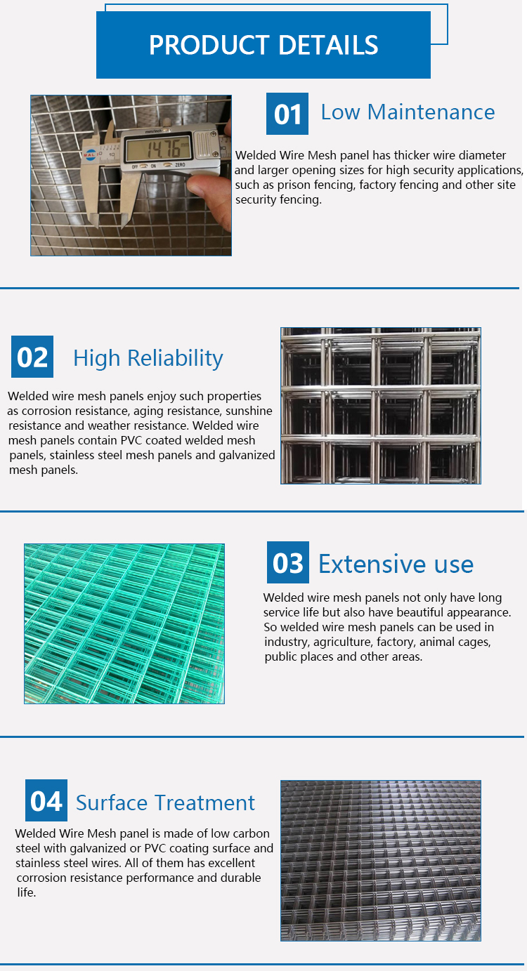 Welded wire mesh
