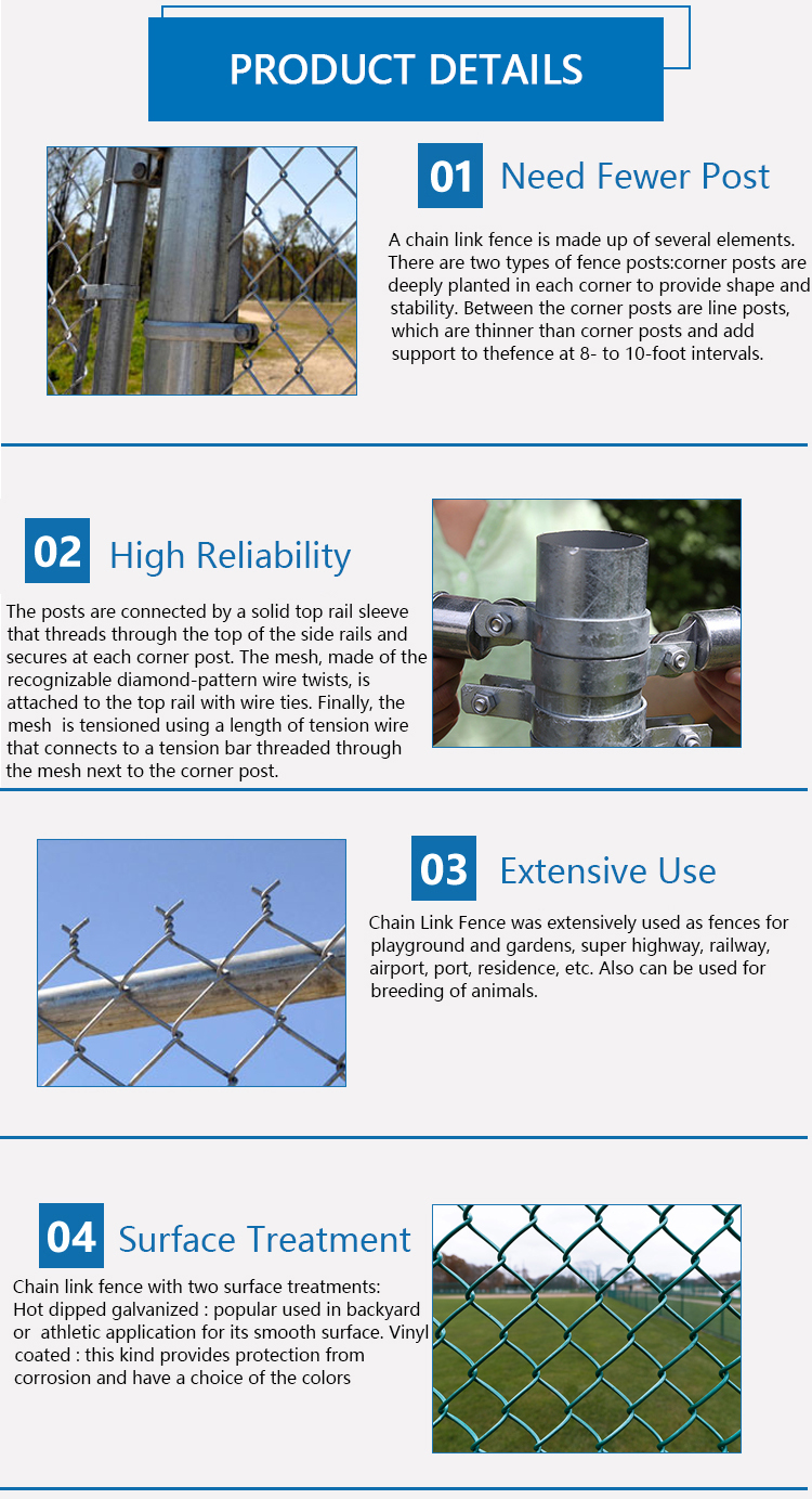 Chain link wire mesh 5gt chain link fence gate black chain wire fence