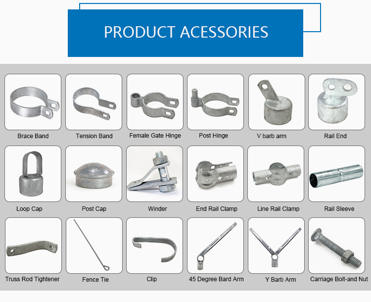 Galvanized chain link wire