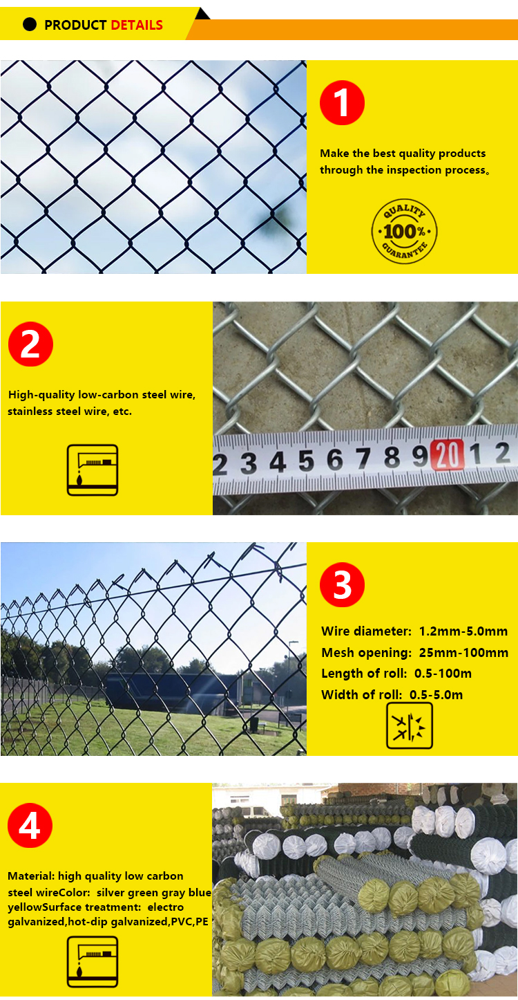 pvc coated chain link fencing