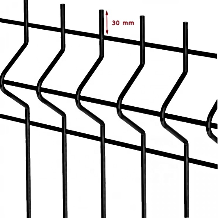 3d curved fence