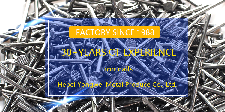 Iron nails