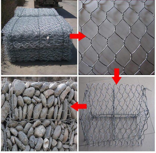 gabion boxes mesh wire