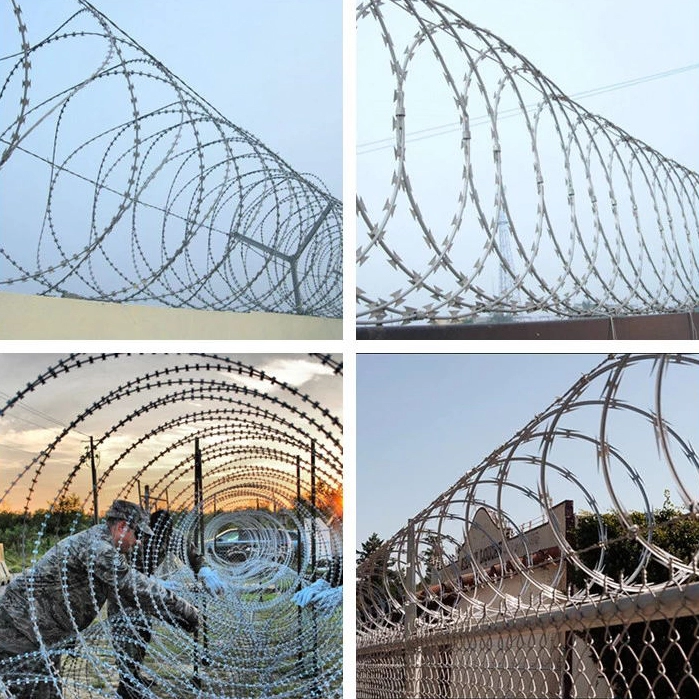 سياج الأسلاك الشائكة الشائكة