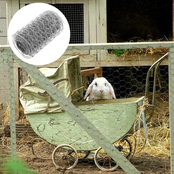 metal chicken wire fence