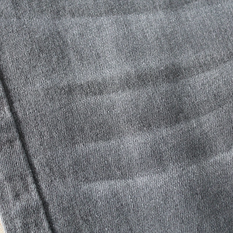 8.8oz black cotton stretch denim fabric