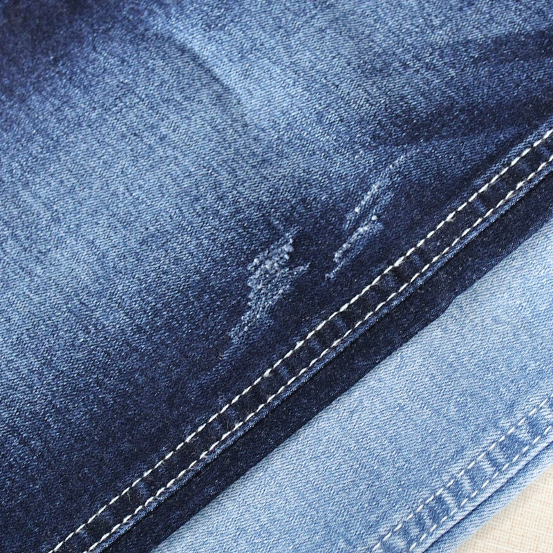 Stocklot stretch cotton recycled twill vietnam selvedge denim jeans fabric prices