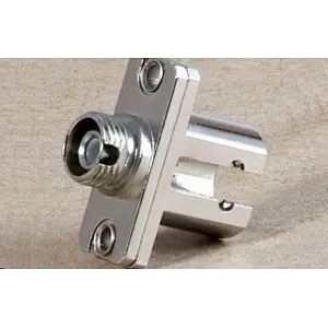 FC-LC hybrid adapter, metal housing