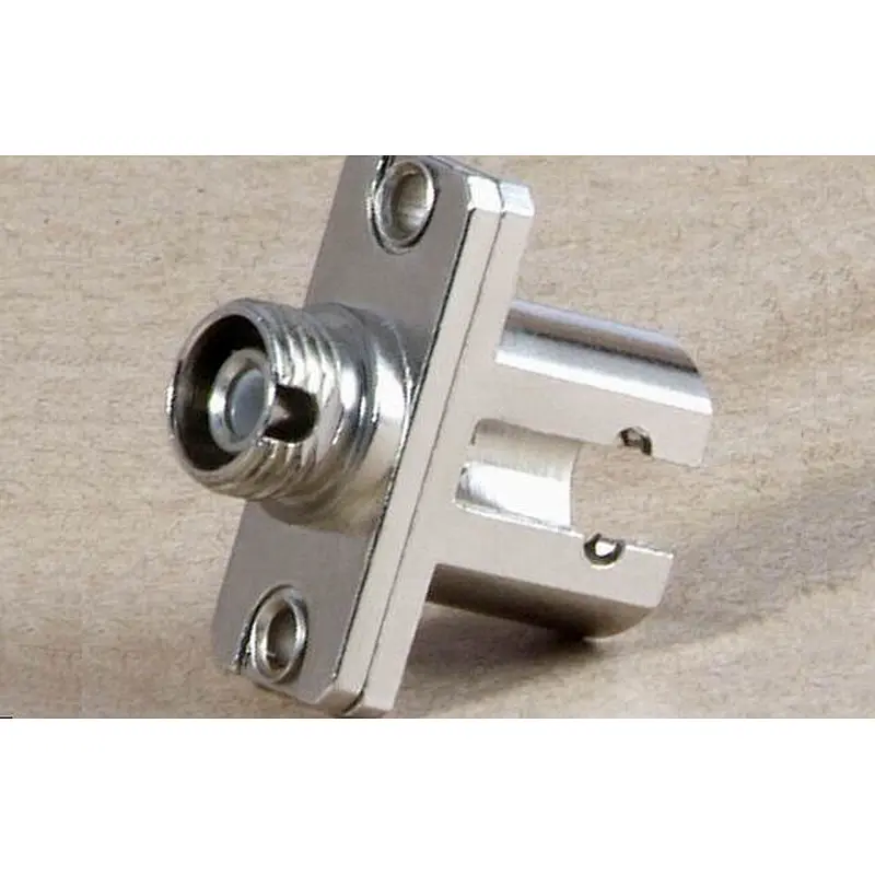 FC-LC hybrid adapter, metal housing
