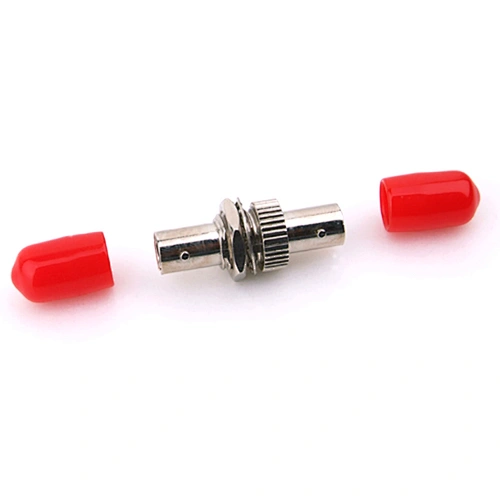 Fiber optical ST adapter round type