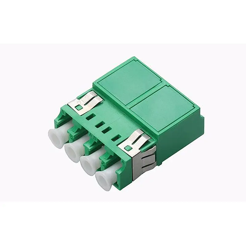 LC Quad Adapter With Internal Shutter