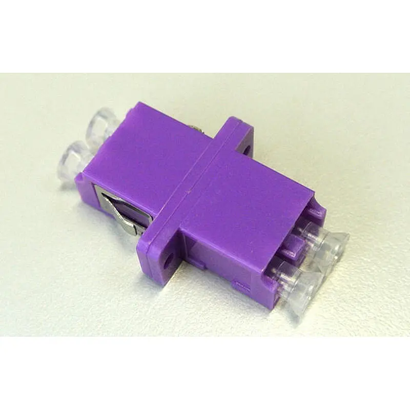 LC DX adapter with SC footprint long flange