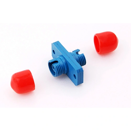 FC adapter with plastic housing
