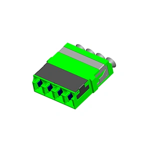 LC Quad Adapter With Inner Shutter-IEC 61754-20 Compliant