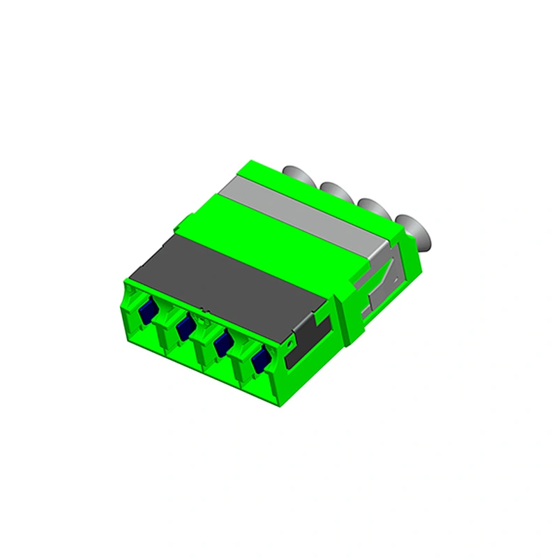 LC Quad Adapter With Inner Shutter-IEC 61754-20 Compliant