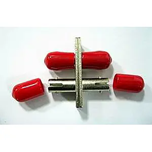 ST DX adapter with metal housing