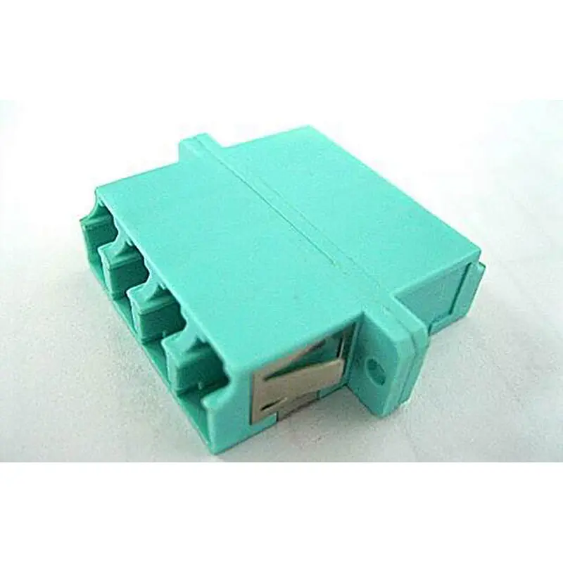 LC Quad adapter with long flanged