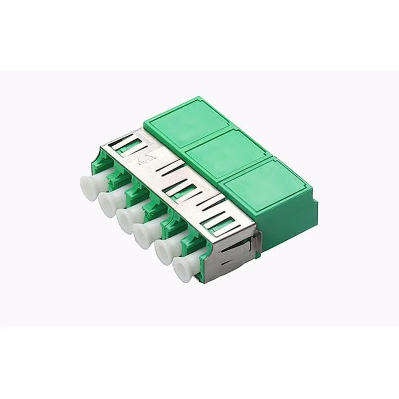 LC Quad Adapter With Internal Shutter