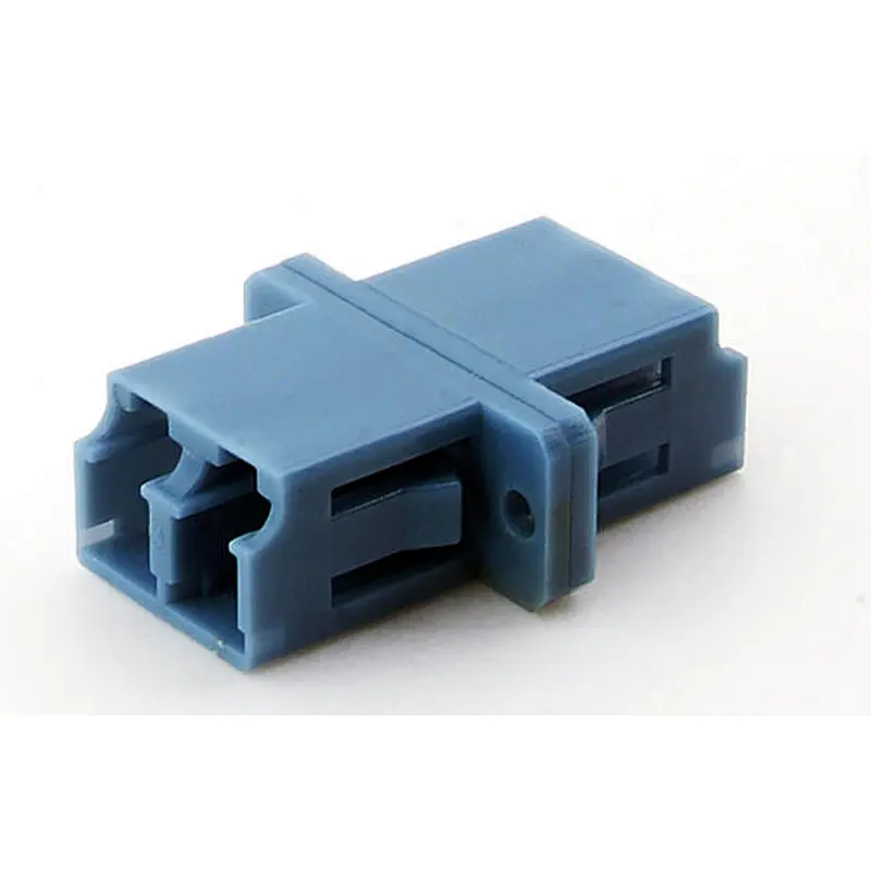 LC DX adapter with integrated clip