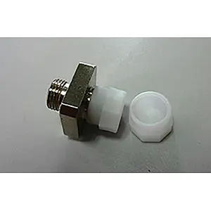 FC adapter with metal dust cap
