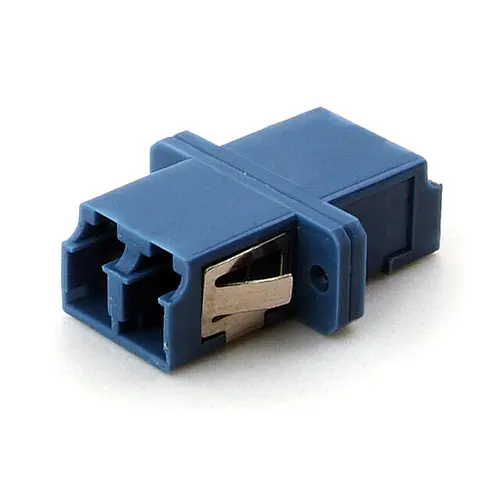 LC DX adapter with SC footprint long flange