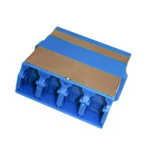 LC Quad Adapter With Inner Shutter-IEC 61754-20 Compliant