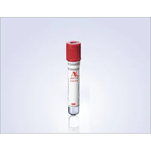 Serum Blood Collection Tube, non-additive, 13*75mm