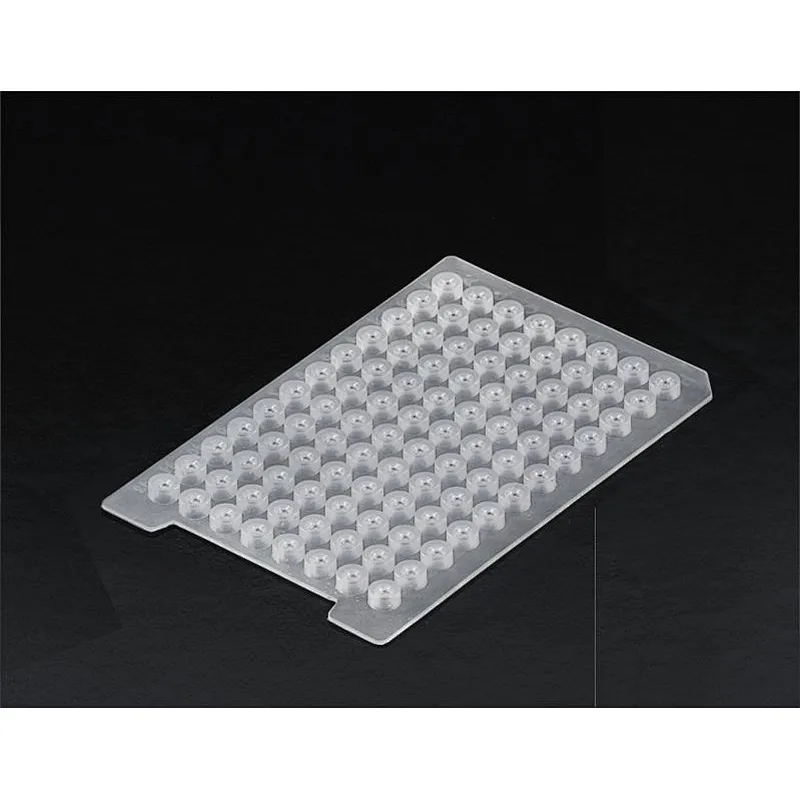 96 Square Well Silicone Cap Mat