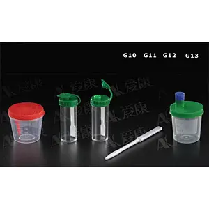 40ml Stool Container，stool stick ，30ml Urine Container,with cover