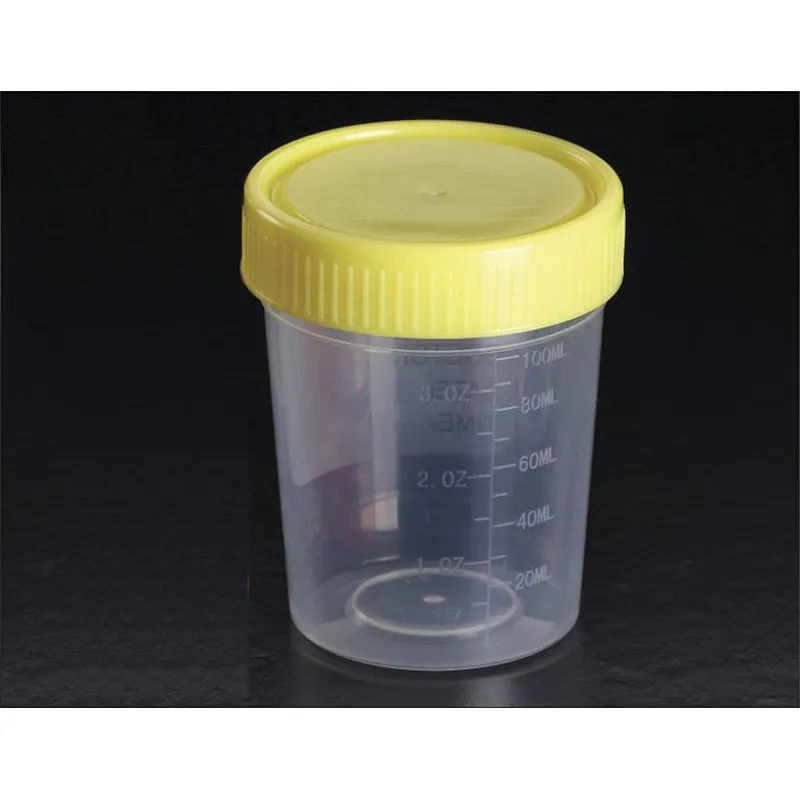 100ml Specimen Container (concave/flat cover)