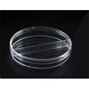 PETRI DISH 9CM,TWO Compartments，Sterile
