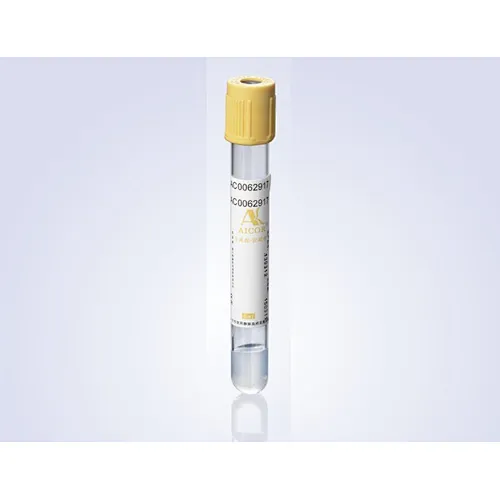 Serum Blood Collection Tube, gel & clot activator tube, 13*100mm