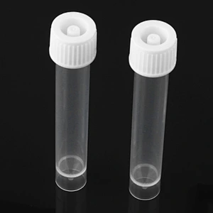 10ML Self-Standing Sampling Tube with Plug Seal Cap