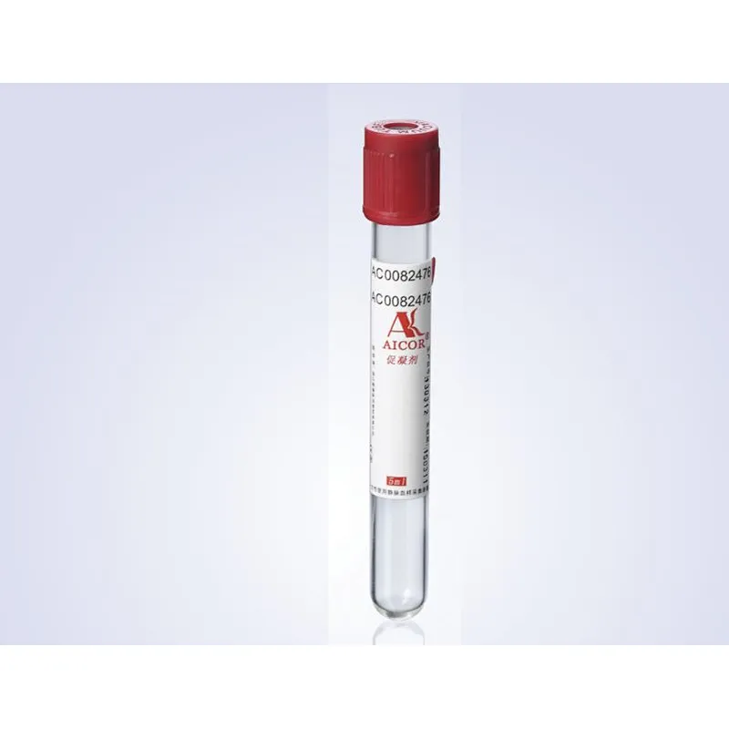 Serum Blood Collection Tube, pro-coagulation tube, 13*100mm