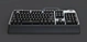 Black shaft black mechanical keyboard，Mechanical keyboard with cell phone rest