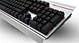 Black shaft stripe alloy mechanical keyboard
